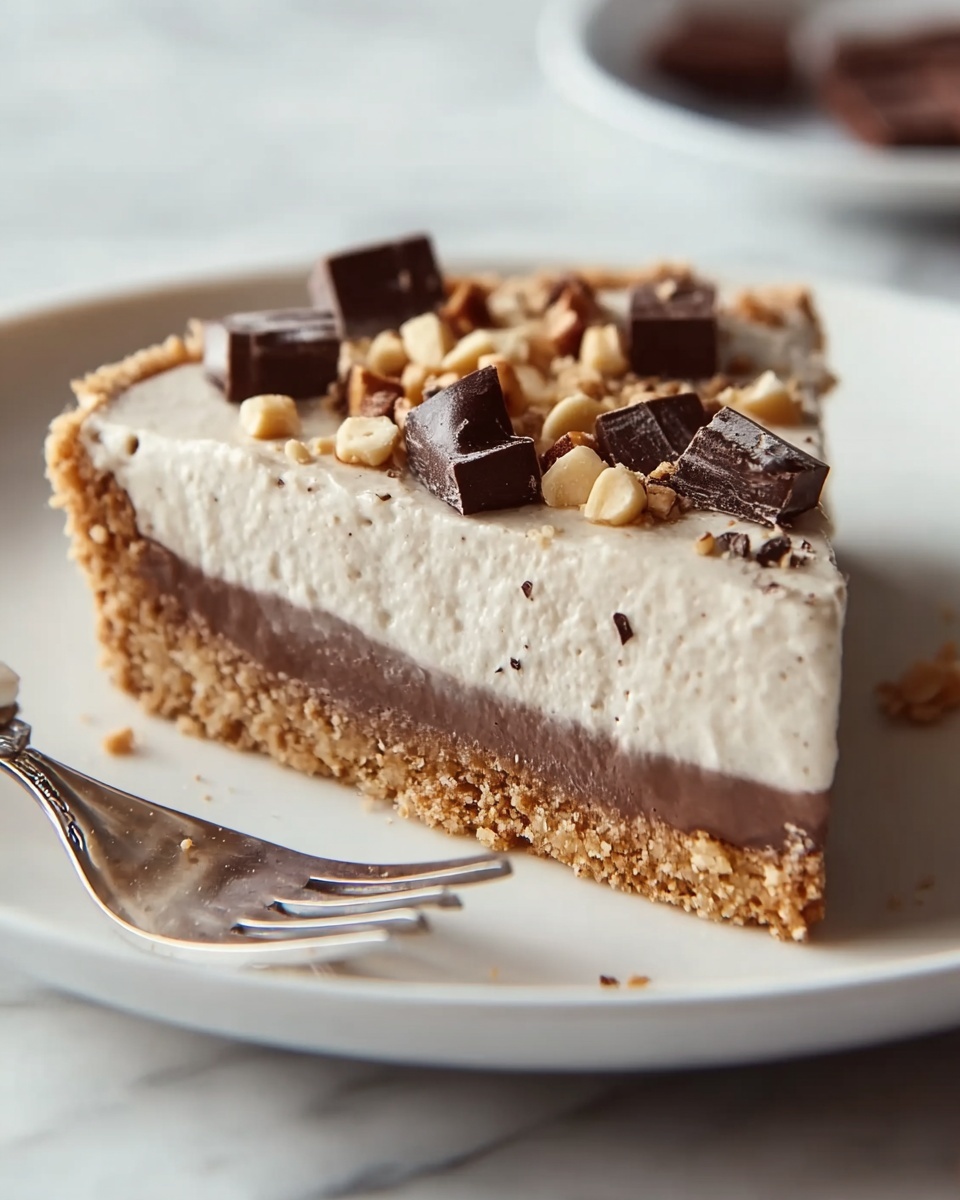 No-Bake Millionaire Pie Recipe - Recipe Image