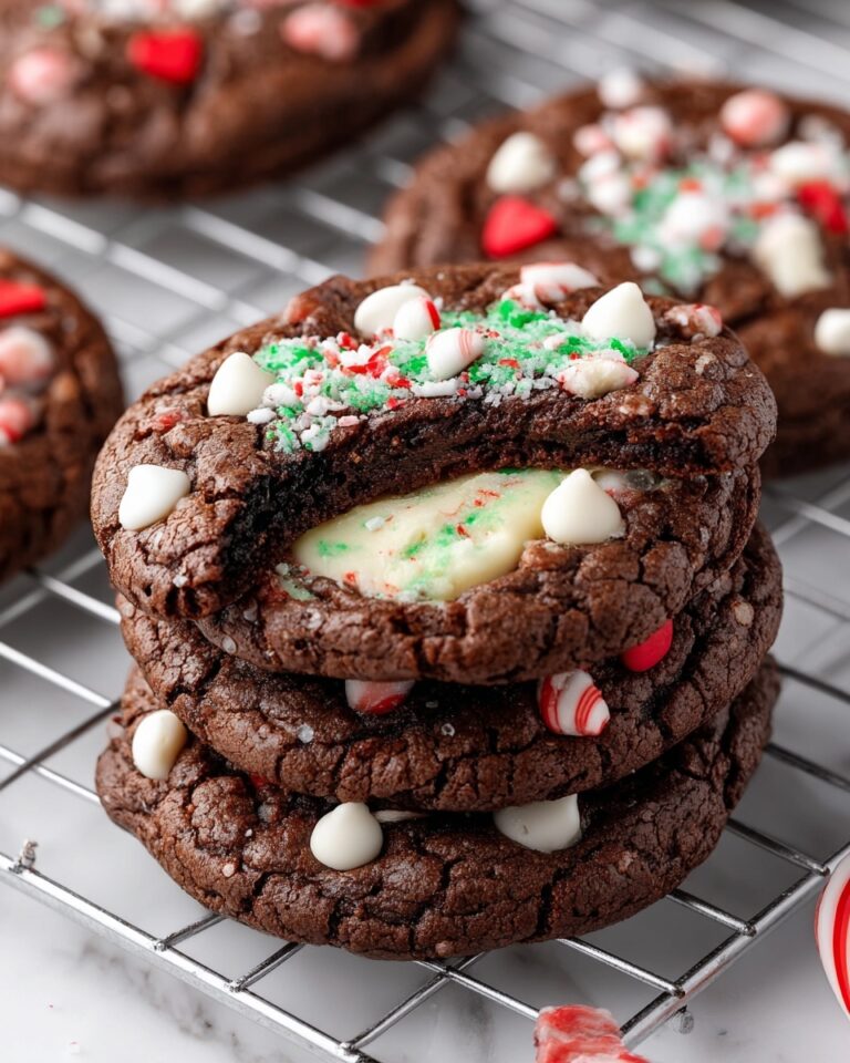 Peppermint Hot Chocolate Cookies Recipe