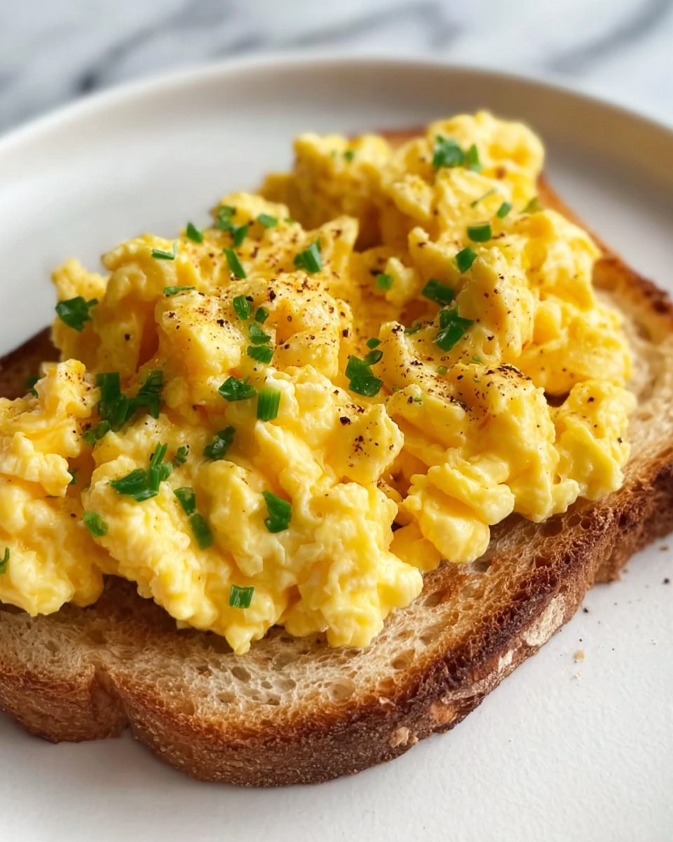 Creamy Scrambled Eggs Recipe - Recipe Image
