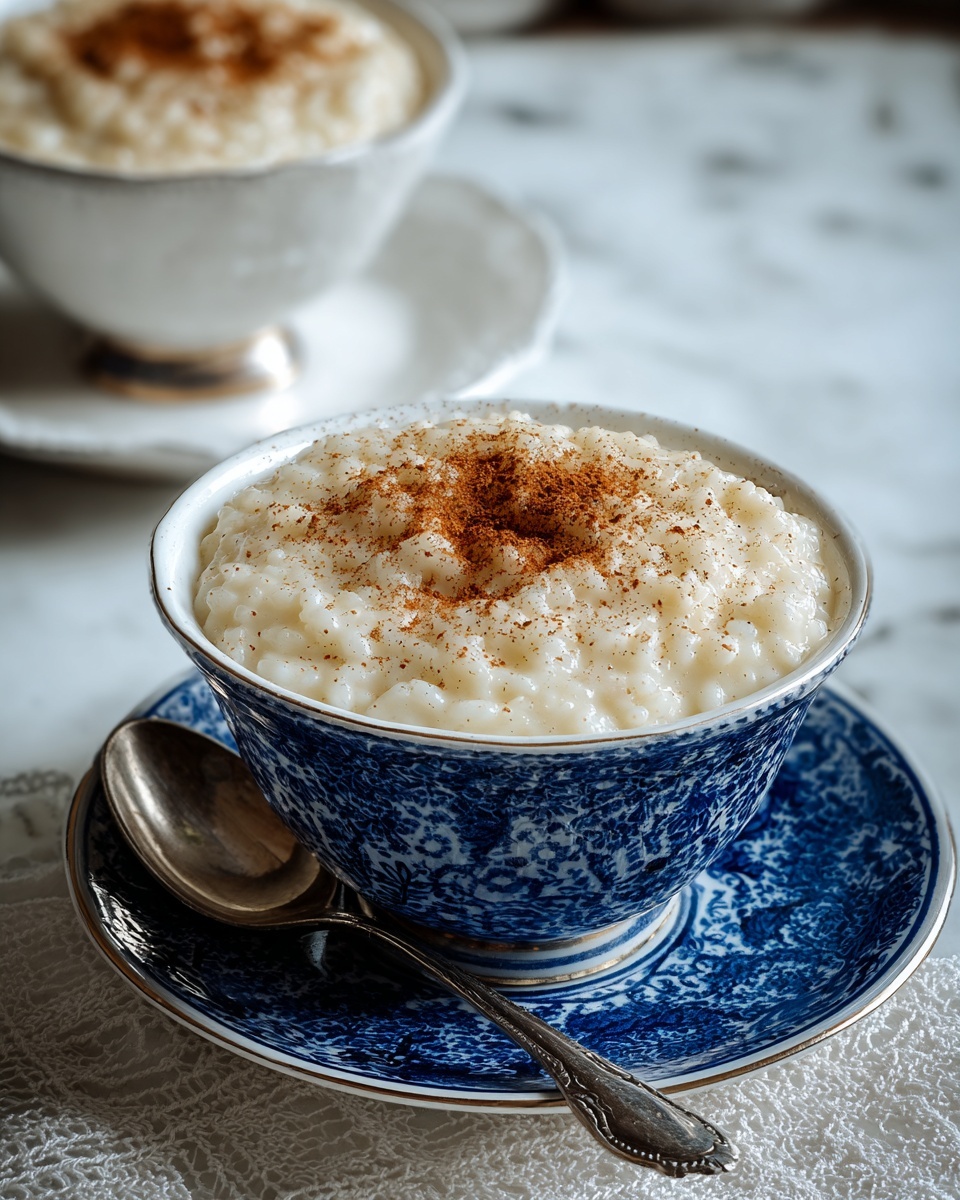 Old-Fashioned Rice Custard Recipe - Recipe Image