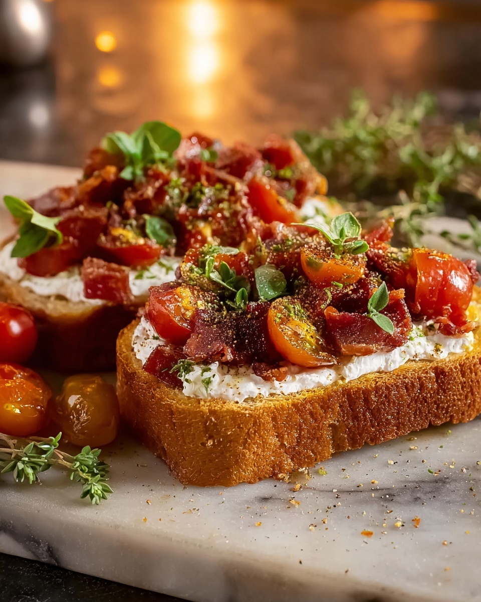 Caprese Garlic Bread That’s Irresistibly Delicious and Easy Recipe - Recipe Image