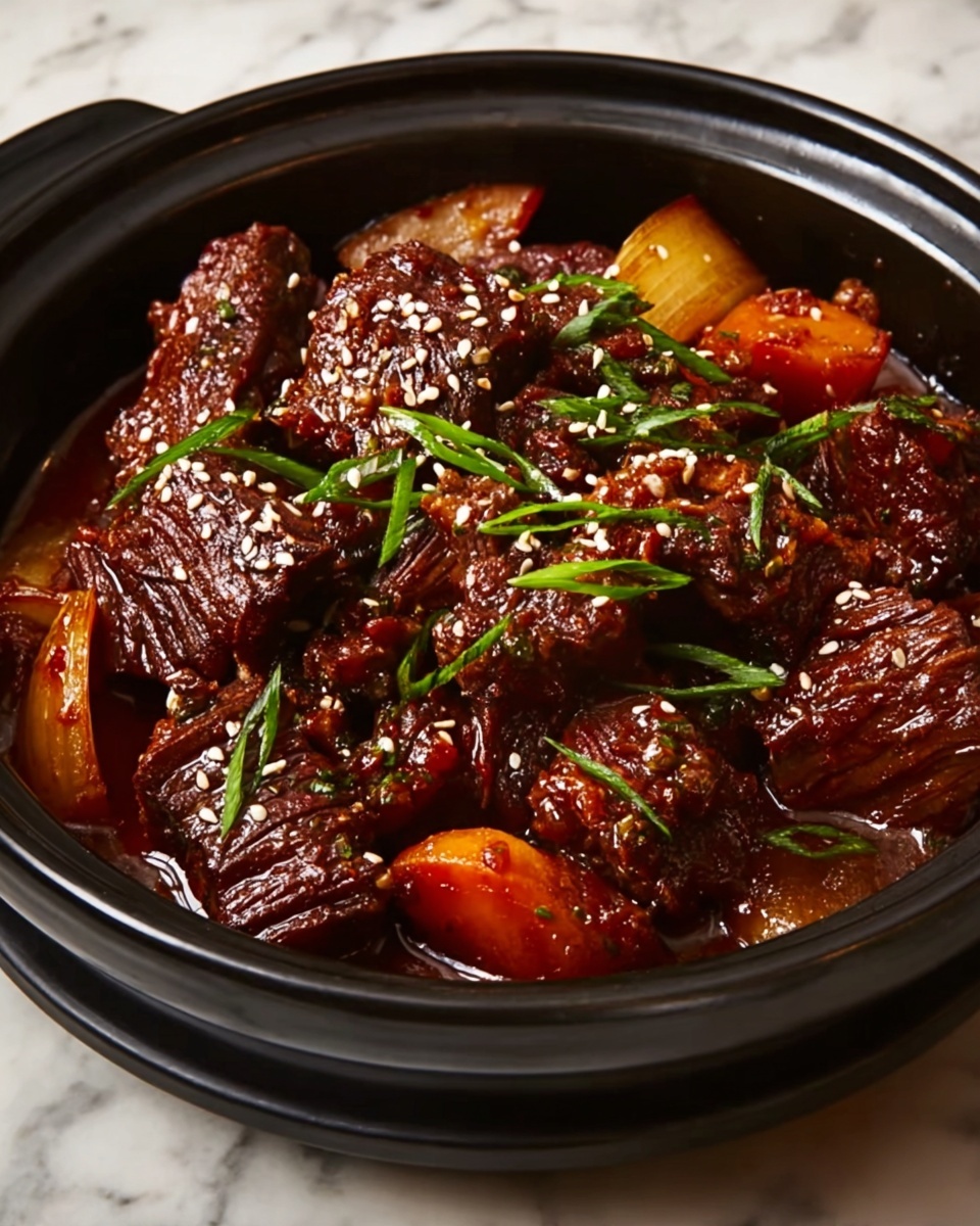Korean Style Pot Roast Recipe - Recipe Image