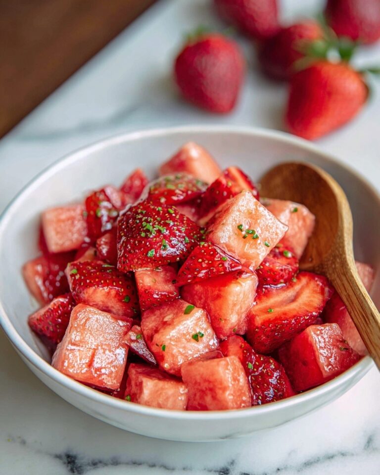 Strawberry Watermelon Salad: A Refreshing Summer Delight for Your Table Recipe