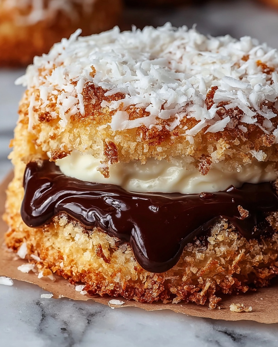 Stuffed Samoa Cookies Recipe - Recipe Image