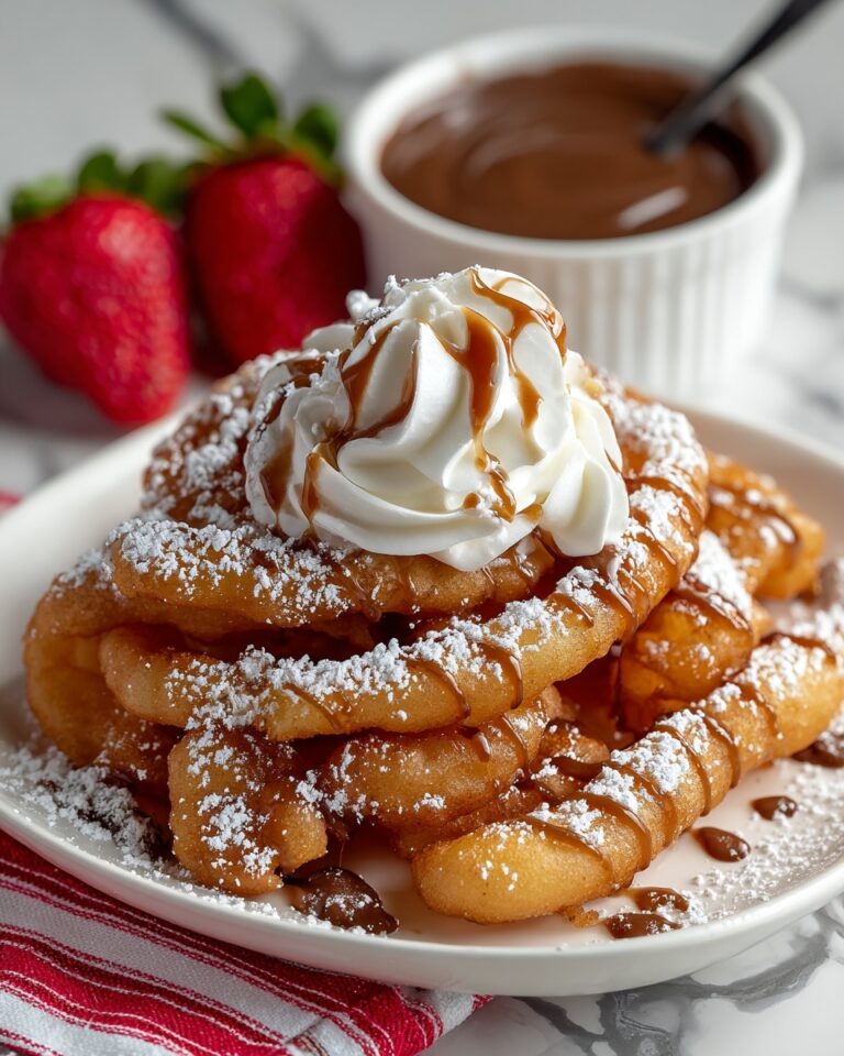 Easy Funnel Cake Fries Recipe