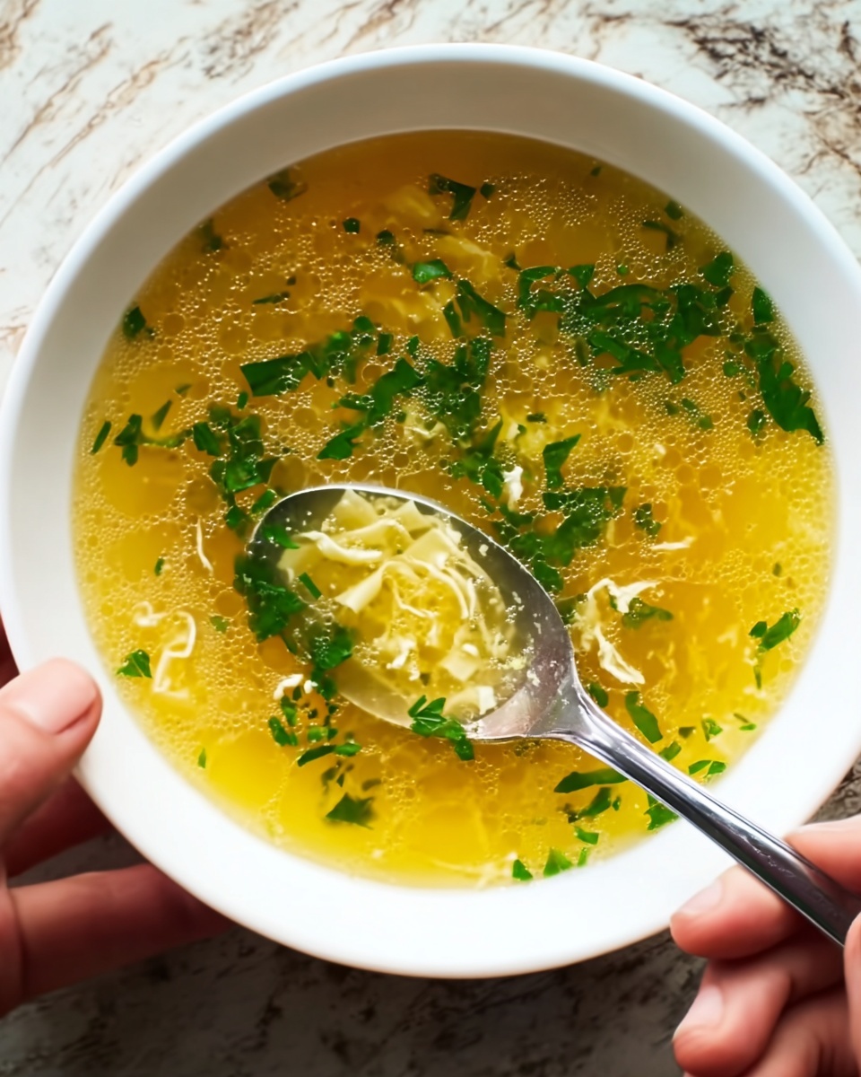 Easy Egg Drop Soup Recipe - Recipe Image