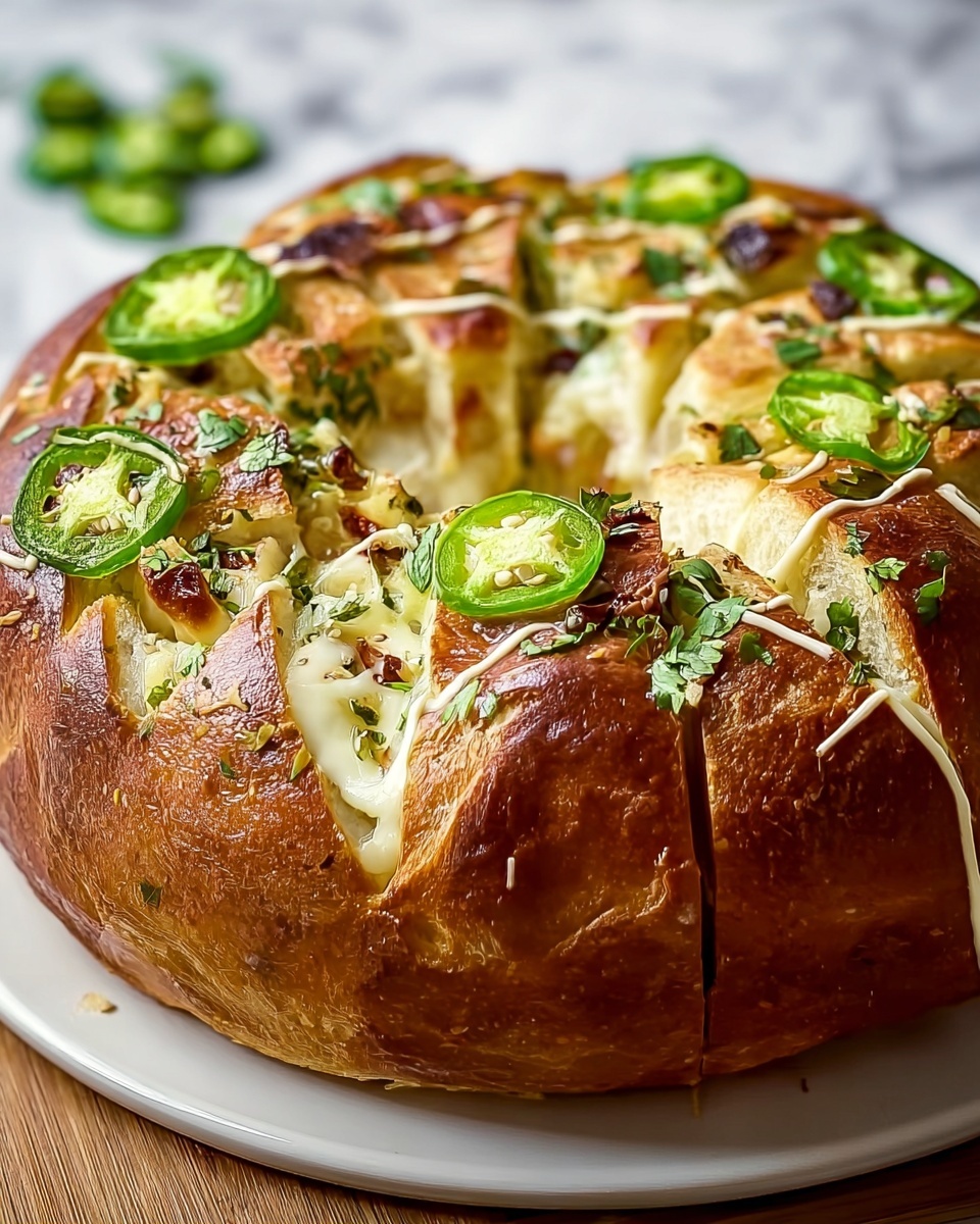 Sourdough Jalapeño Popper Bread Bowl Recipe - Recipe Image