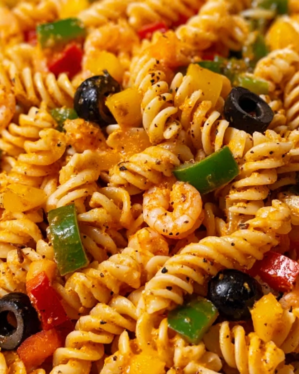 Creepy-Crawly Pasta Salad Recipe - Recipe Image