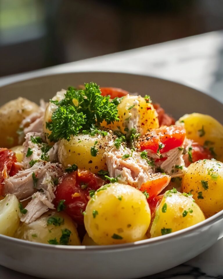 Potato Salad with Tuna and Fresh Eggs Recipe