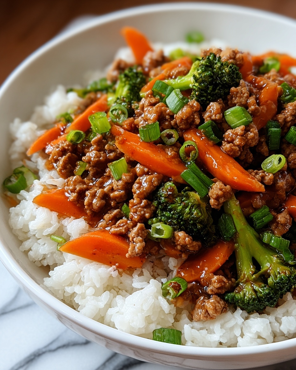 Ground Turkey Teriyaki Stir Fry Recipe - Recipe Image