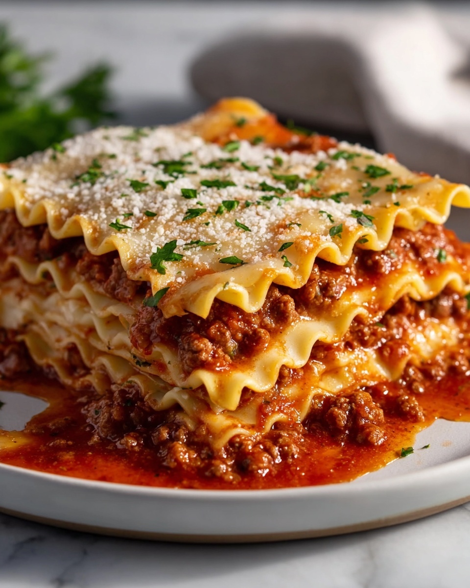 Easy Crockpot Ravioli Lasagna Recipe - Recipe Image