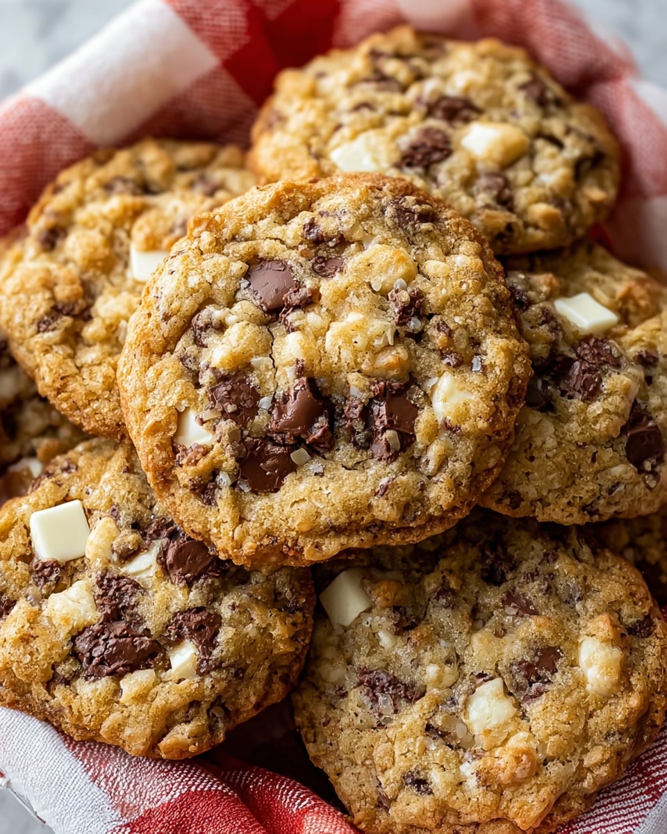 Chocolate Chip Cookies with Oatmeal & Coconut Recipe - Recipe Image