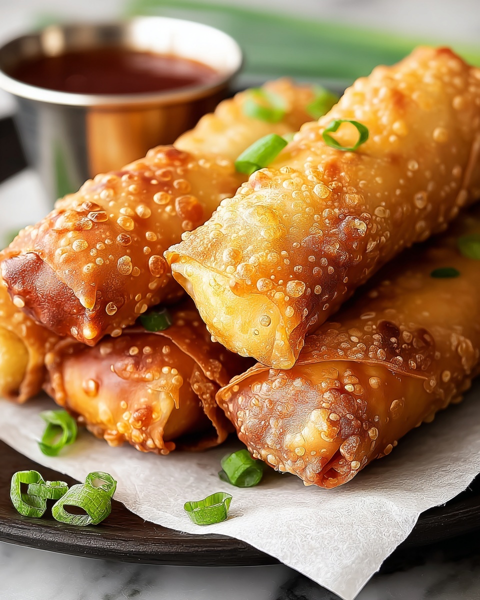 Irish Corned Beef Egg Rolls with Thousand Island Dipping Sauce Recipe - Recipe Image
