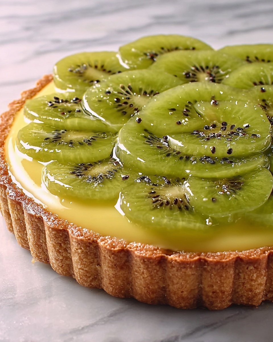 Key Lime Kiwi Tart Recipe - Recipe Image