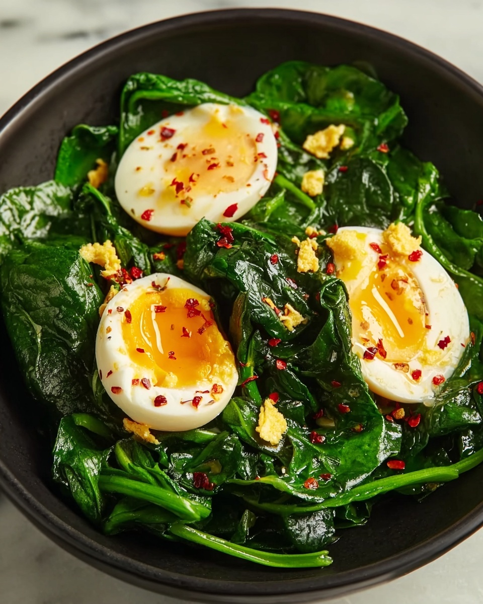 Spinach and Egg Stir-Fry Recipe - Recipe Image