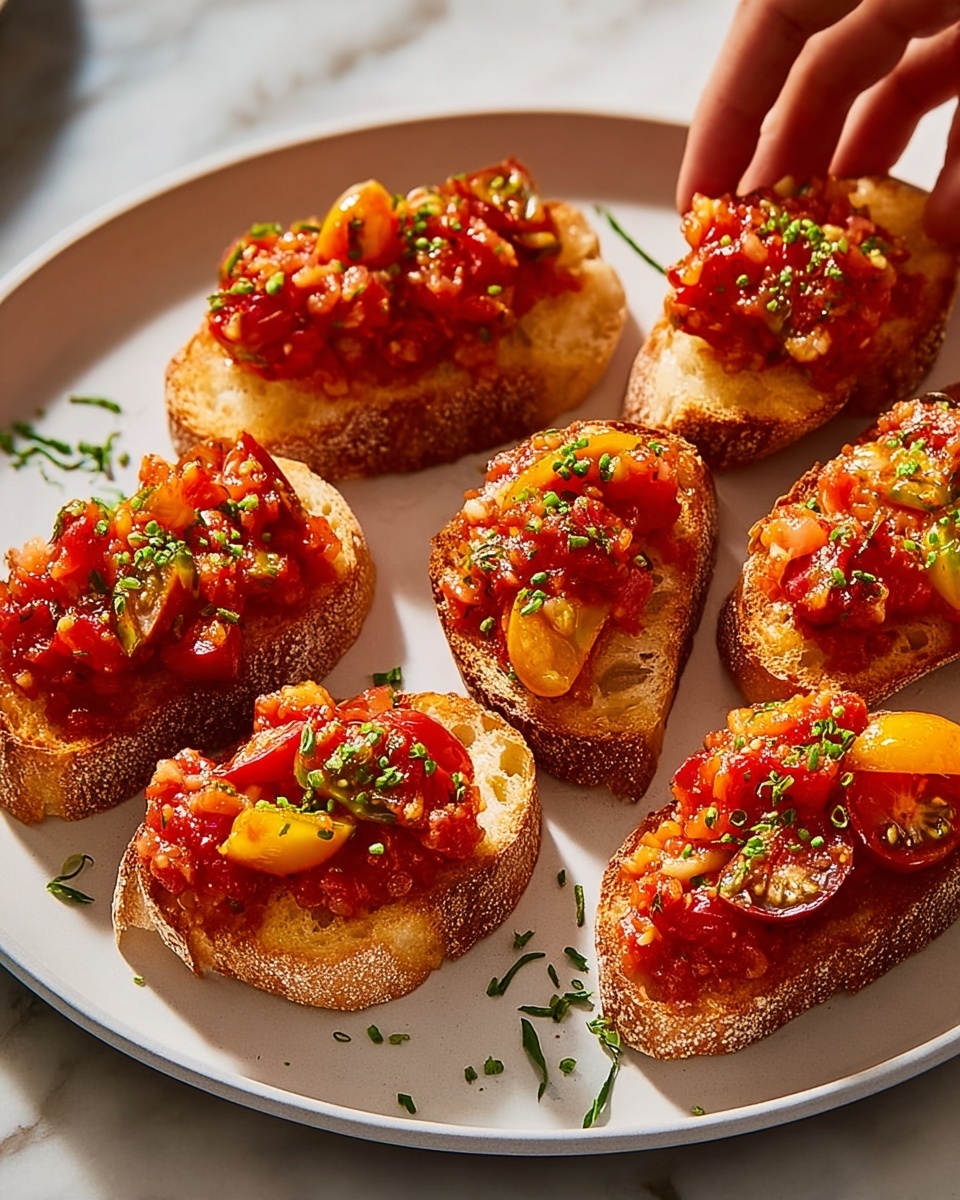 Tomato & Nduja Bruschetta Recipe - Recipe Image