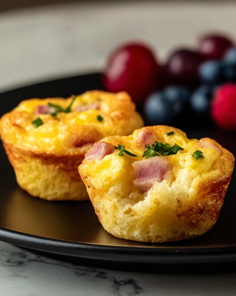 Vegetable and Cheese Breakfast Egg Cups Recipe