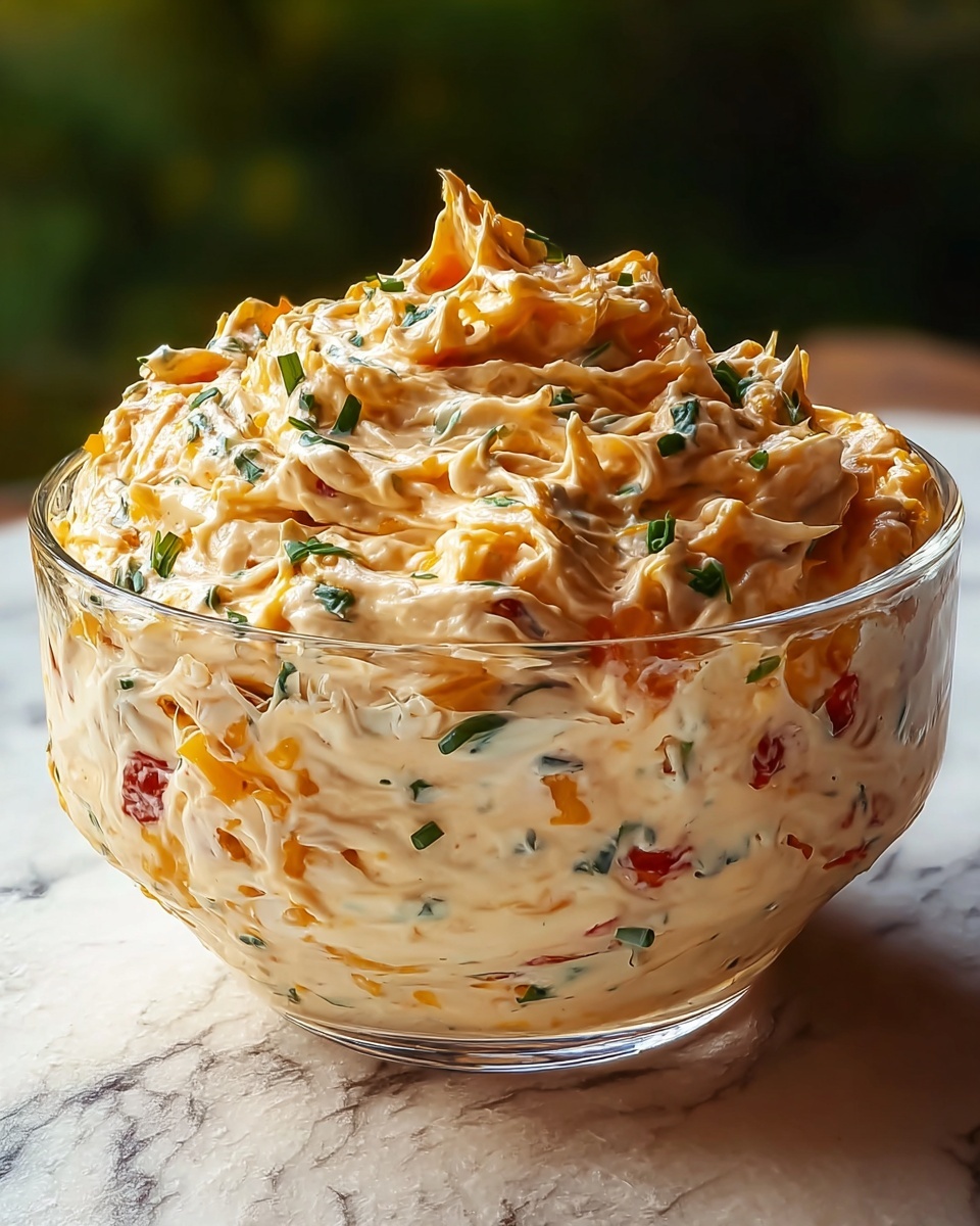 Creamy Spicy Pimento Cheese Spread Recipe - Recipe Image
