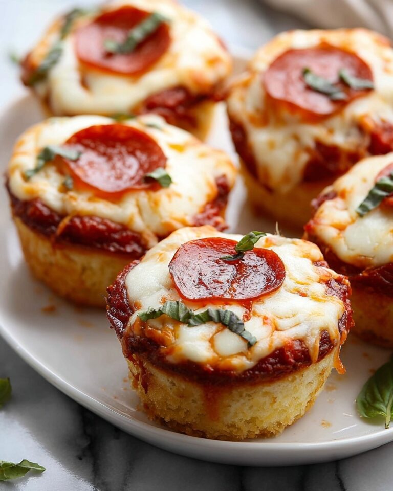 Deep Dish Pizza Cupcakes Recipe