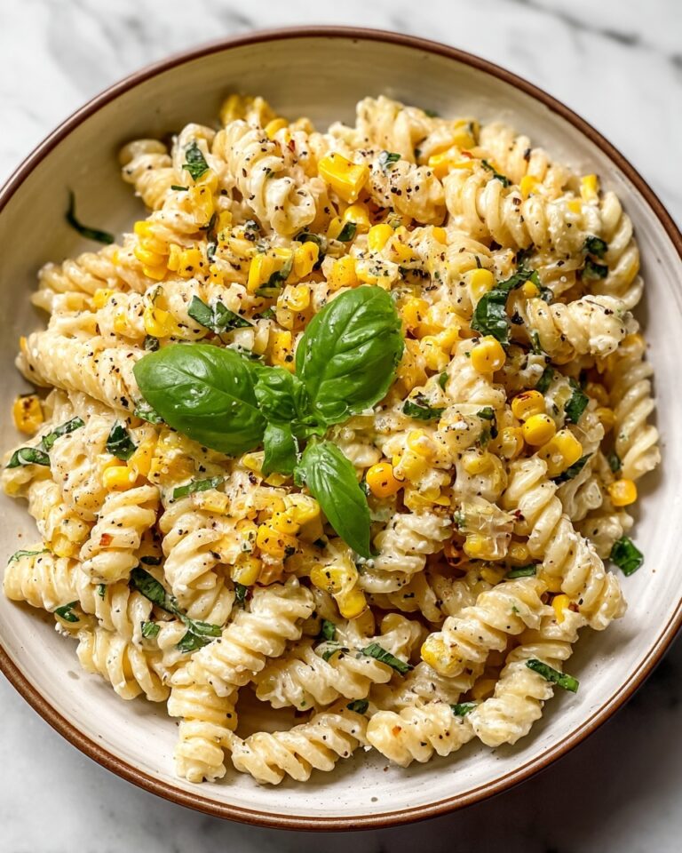 Creamy Street Corn Pasta Salad Recipe