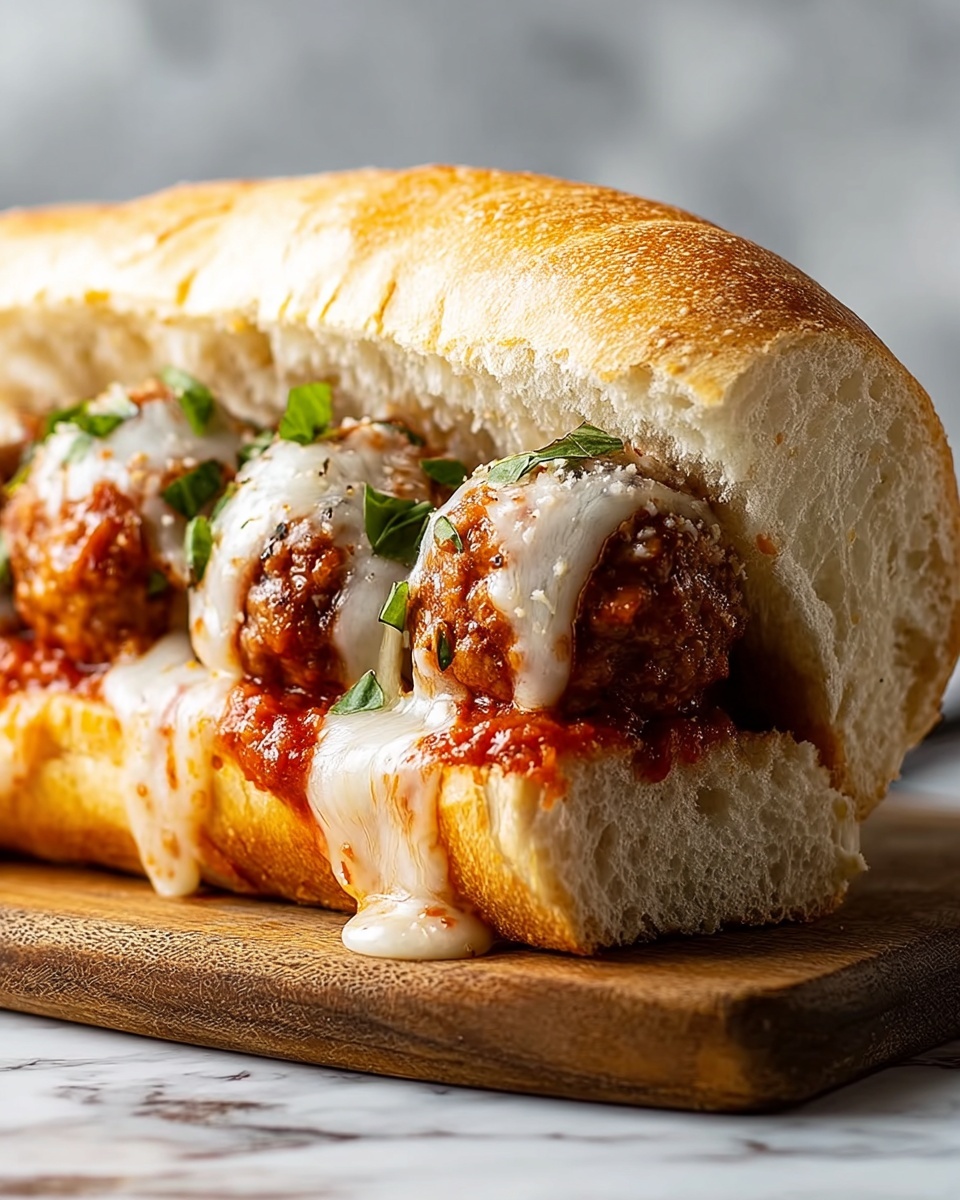 Sloppy Joe Meatball Subs Recipe - Recipe Image