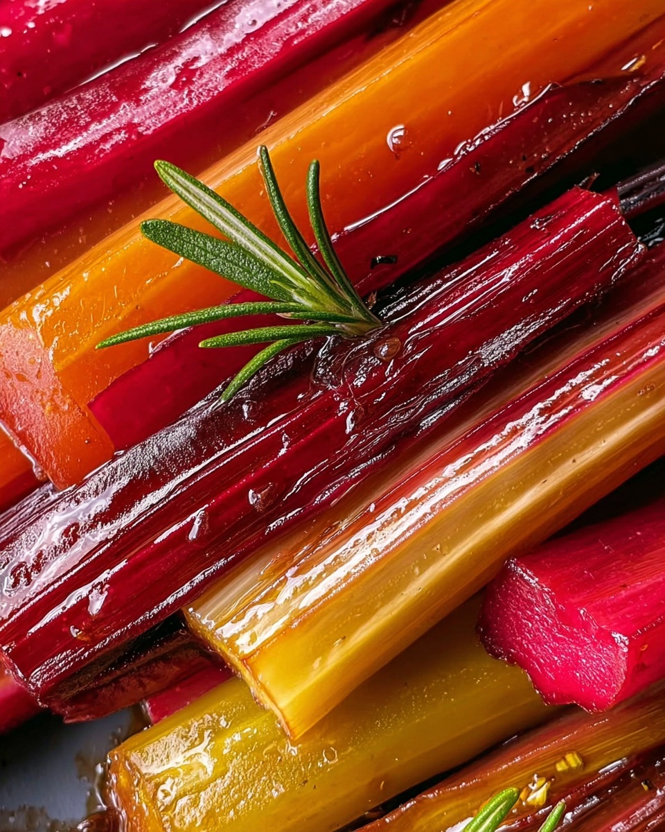 Sweet Roasted Rhubarb Recipe - Recipe Image