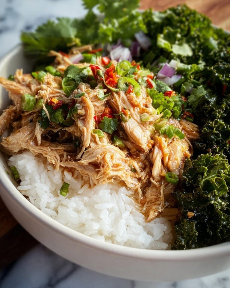 Shredded Chicken & Rice Bowl Recipe