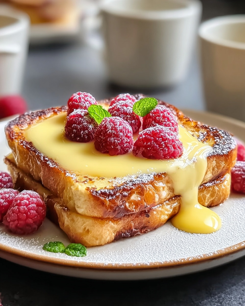 Air Fryer Custard Toast Recipe - Recipe Image