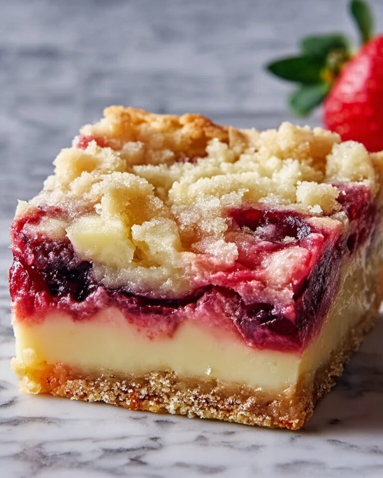 Rhubarb Custard Bars Recipe