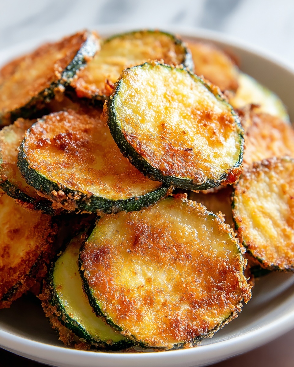 Pan-Fried Zucchini Chips Recipe - Recipe Image