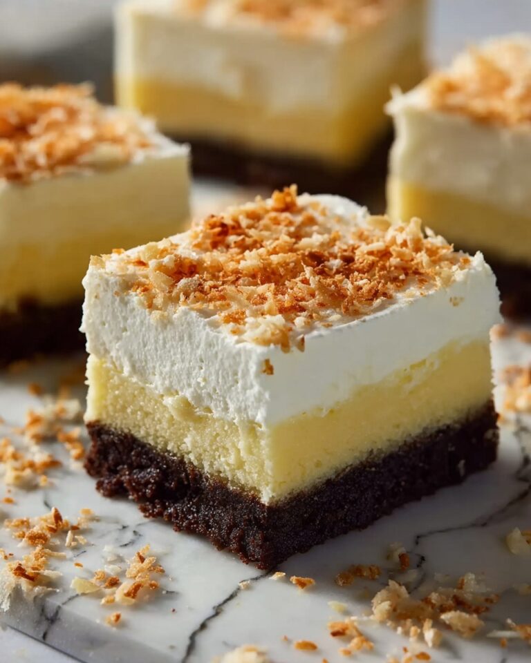 Coconut Cream Bars Recipe