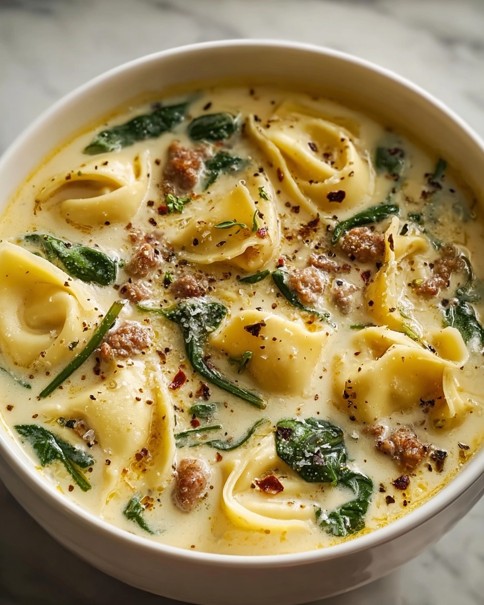 Creamy Alfredo Lasagna Soup Recipe - Recipe Image