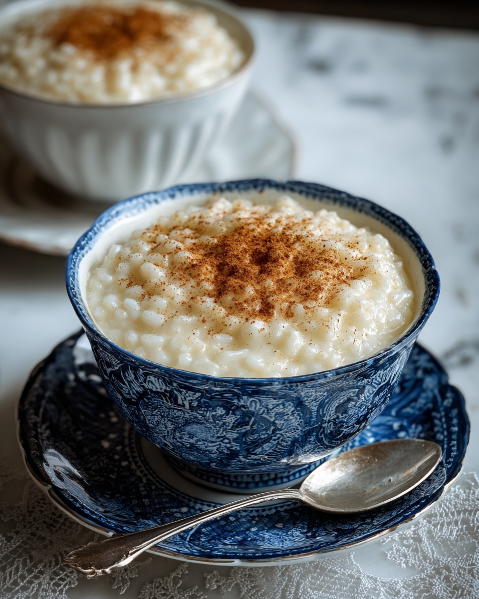 Old-Fashioned Rice Custard Recipe - Recipe Image