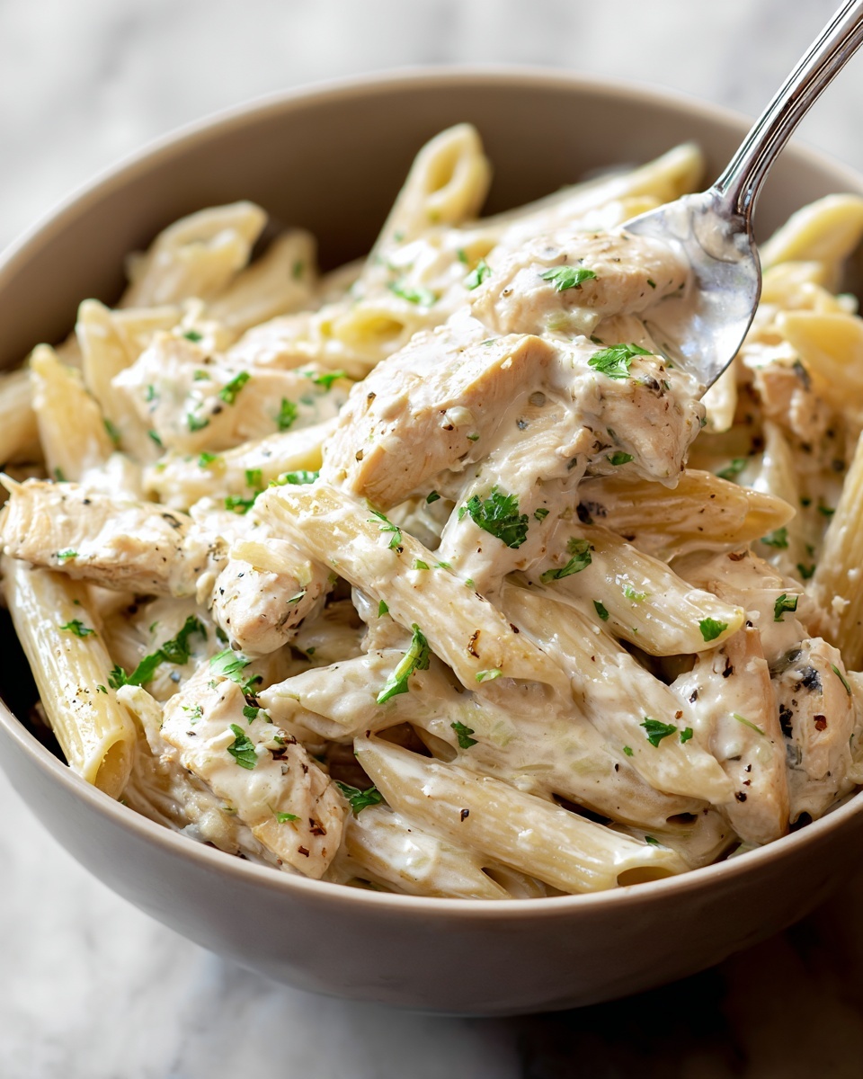 Slow Cooker Chicken Alfredo Recipe - Recipe Image