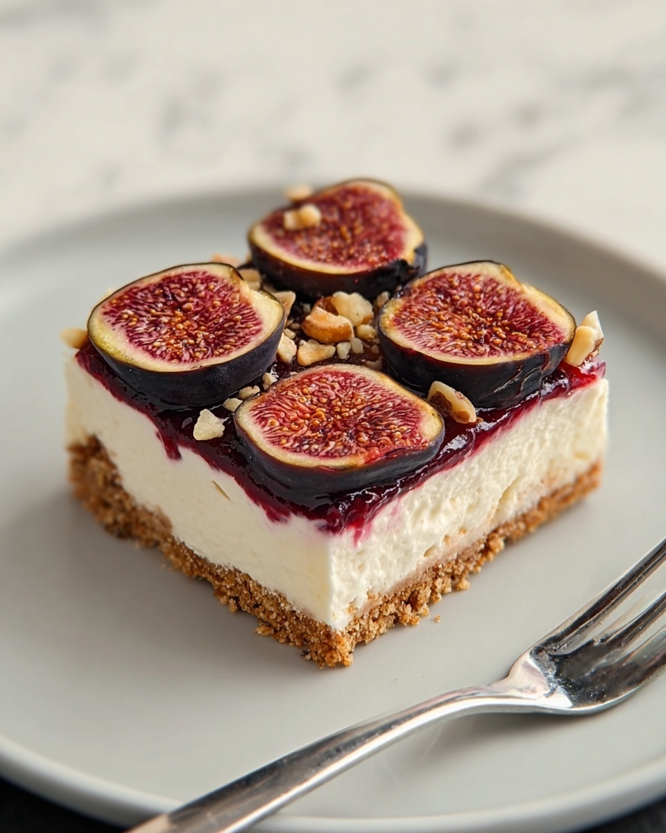 Decadent Fig and Cream Cheese Bars Recipe You’ll Make Every Fall Recipe - Recipe Image