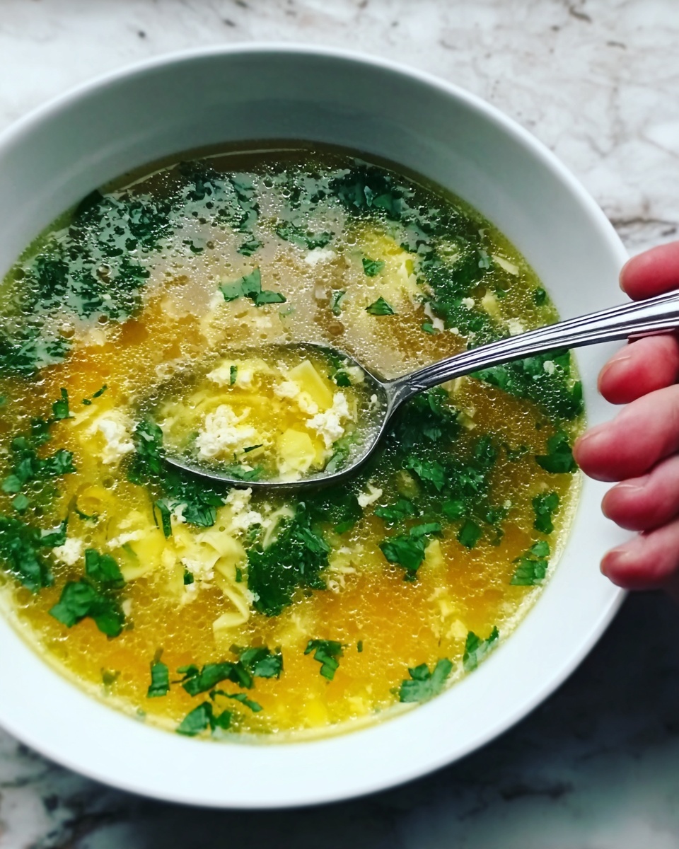 Easy Egg Drop Soup Recipe - Recipe Image