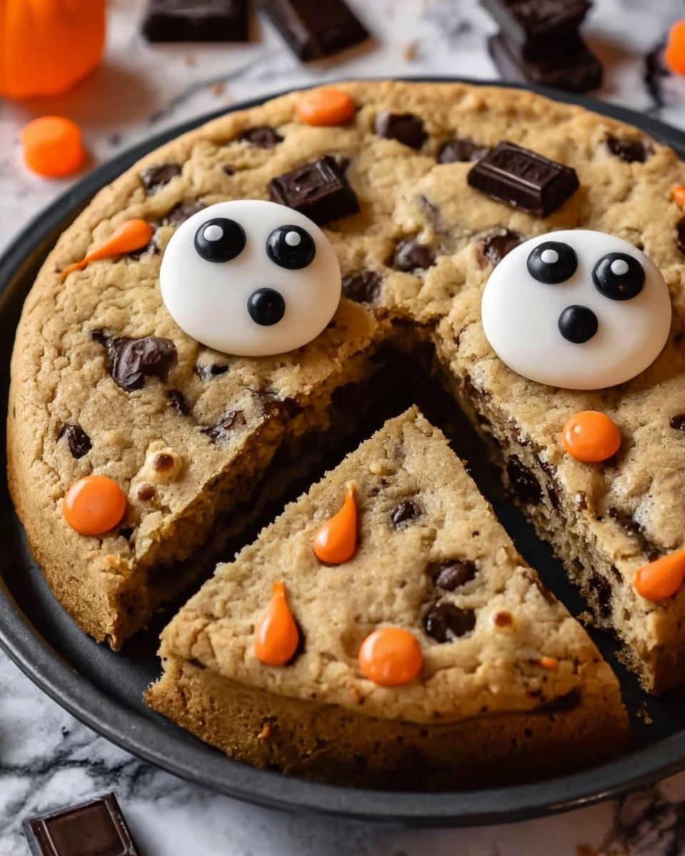 Halloween Cookie Cake Recipe - Recipe Image
