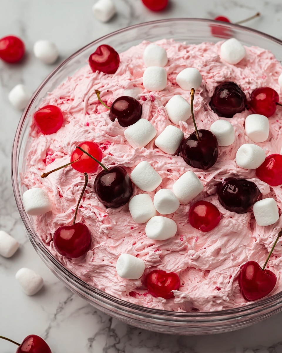 Cherry Fluff Recipe - Recipe Image
