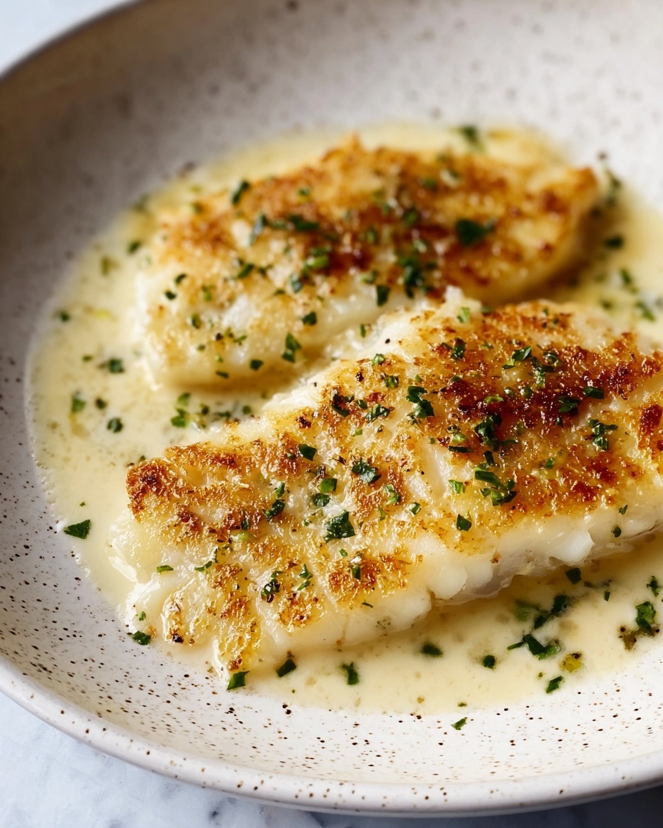 Buttery Cheesy Basa Recipe - Recipe Image