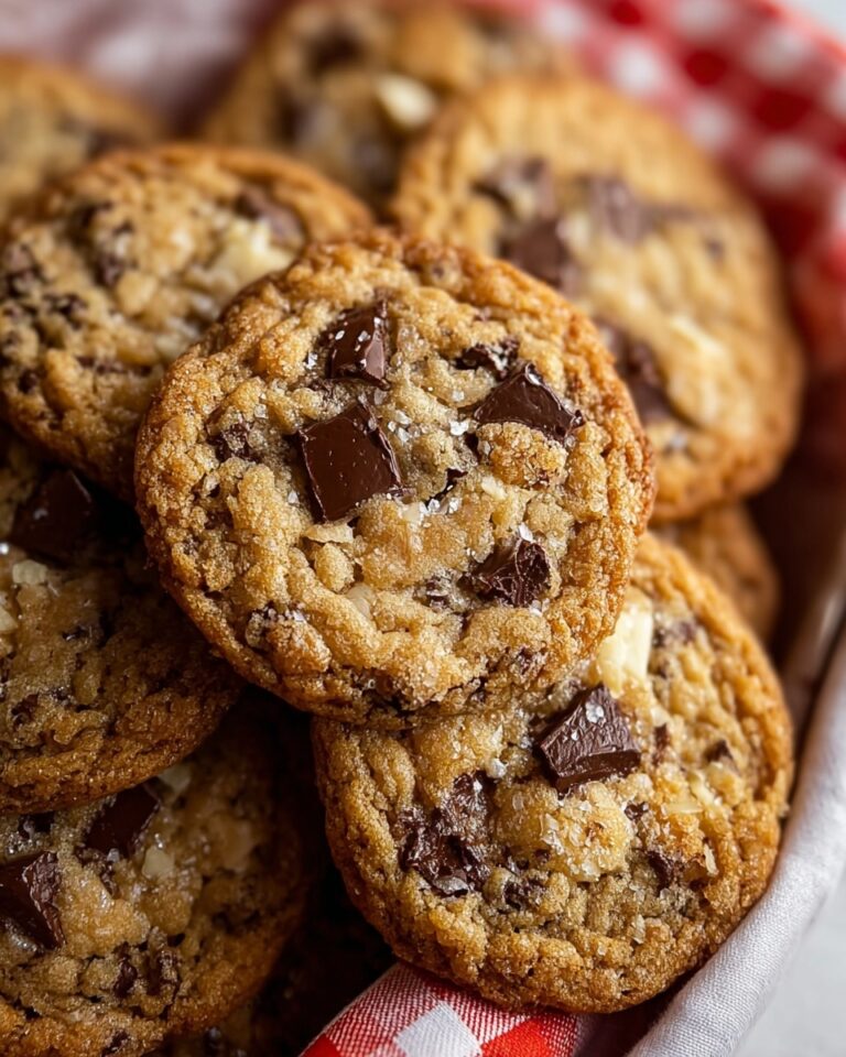 Chocolate Chip Cookies with Oatmeal & Coconut Recipe