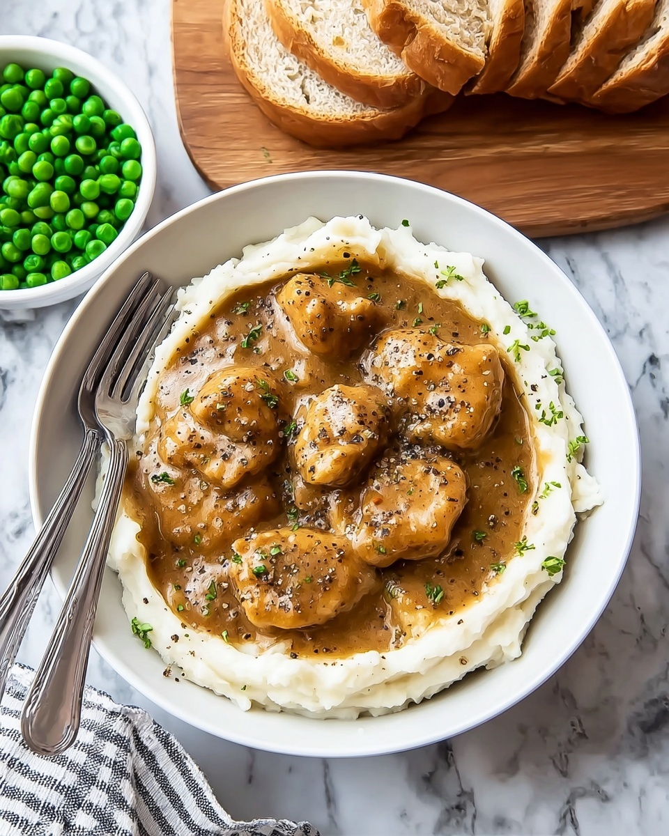 Homestyle Chicken and Gravy Recipe - Recipe Image