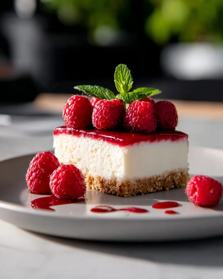Easy Raspberry Cheesecake Recipe