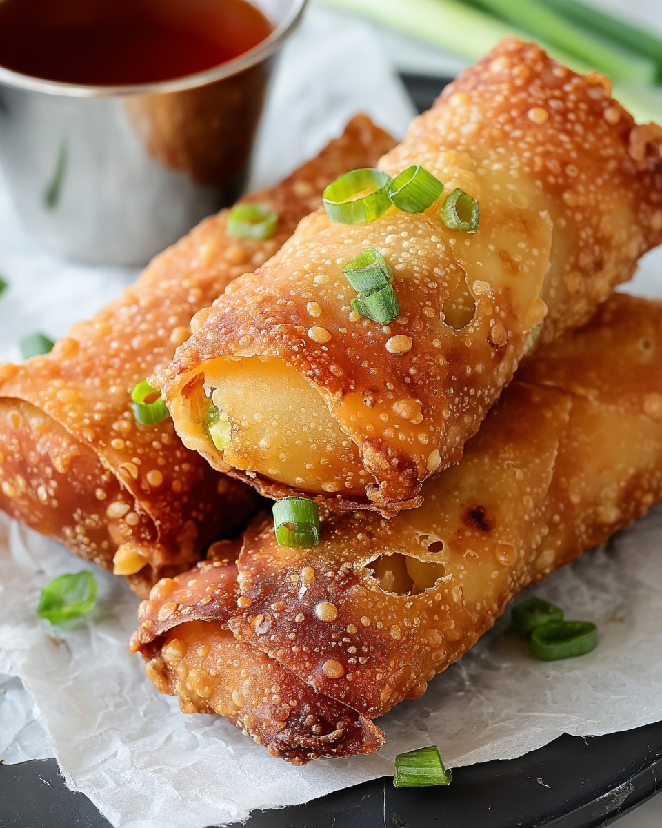 Irish Corned Beef Egg Rolls with Thousand Island Dipping Sauce Recipe - Recipe Image