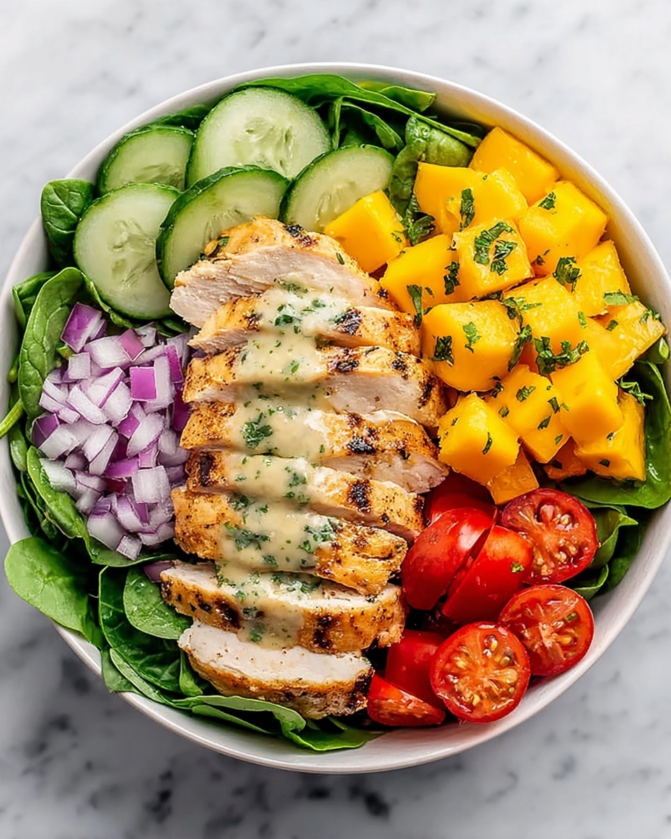 Chicken Mango Salad Recipe - Recipe Image