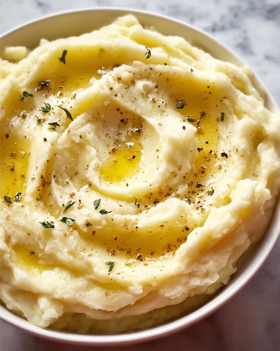 Creamy Basic Mashed Potatoes Recipe - Recipe Image
