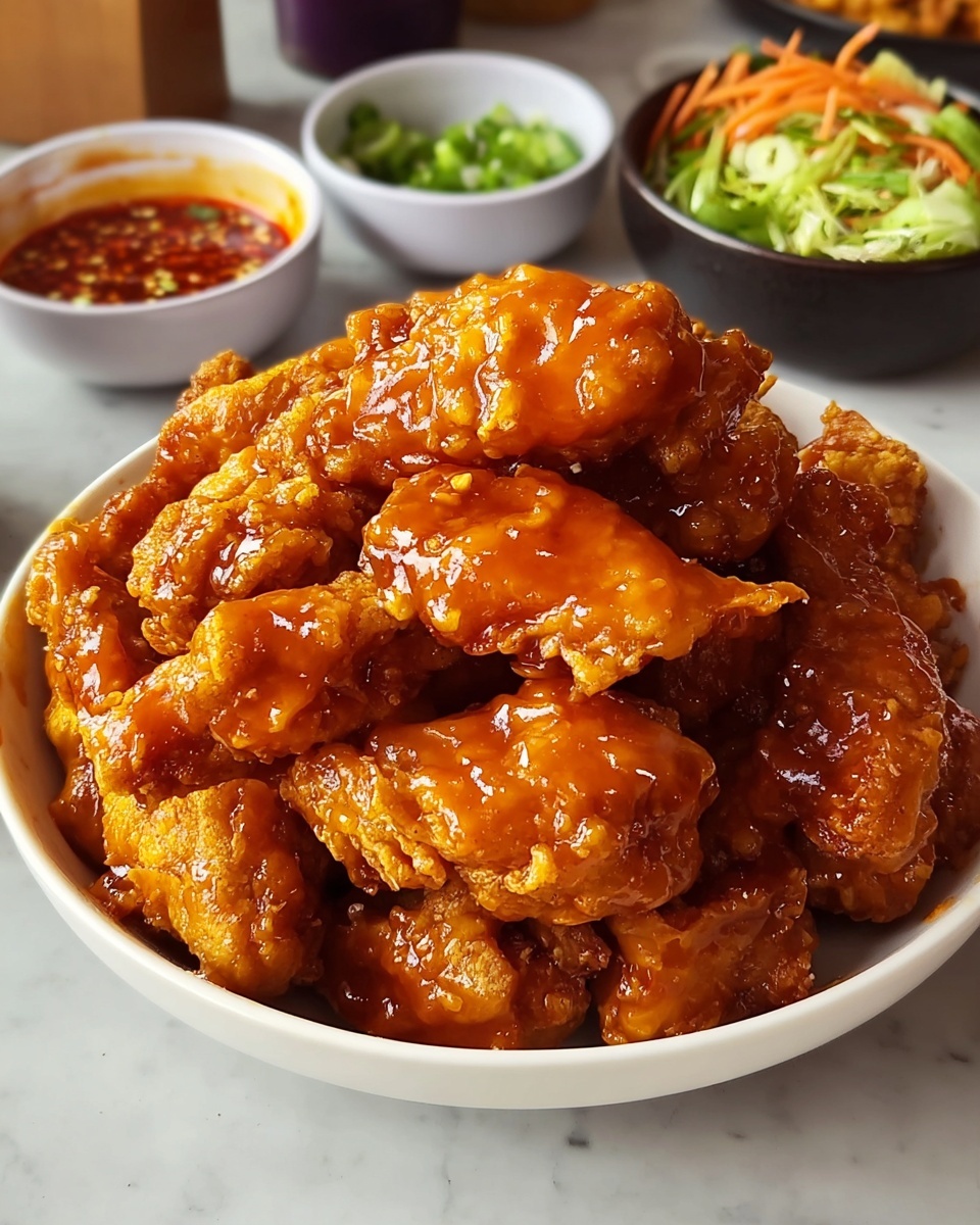 Homemade Panda Express Orange Chicken Recipe - Recipe Image