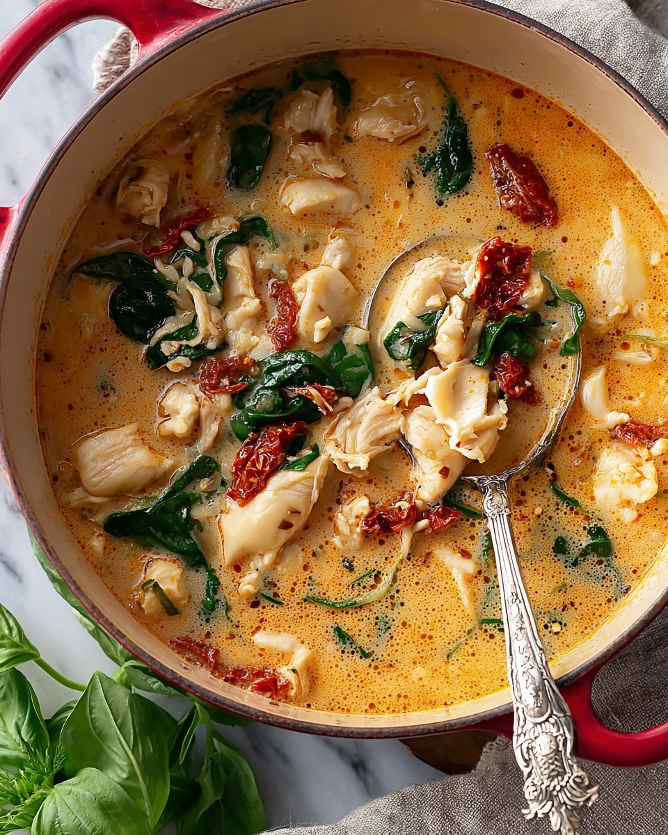 Marry Me Chicken Soup (Tuscan Style) Recipe - Recipe Image