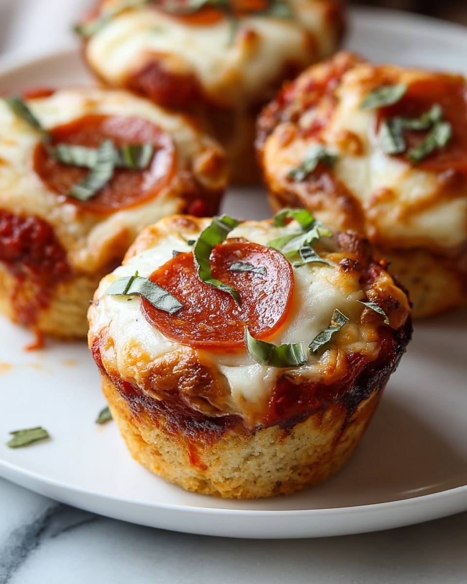 Deep Dish Pizza Cupcakes Recipe - Recipe Image