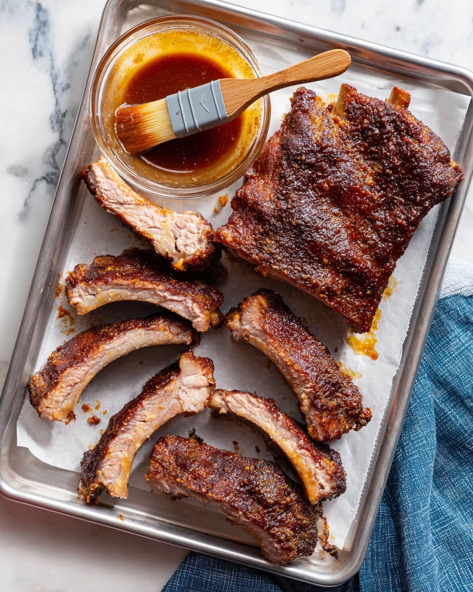Easy Slow Cooker BBQ Ribs Recipe - Recipe Image