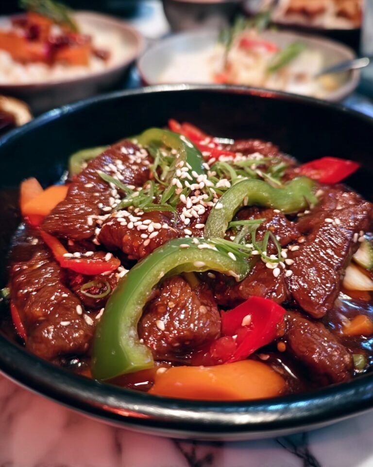 Easy Chinese Pepper Steak Recipe
